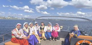 Pazarske hanume učestvovale u snimanju filma u Turskoj Predstavnica udruženja „Pazarske hanume“ tokom snimanja filma u Turskoj