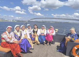 Pazarske hanume učestvovale u snimanju filma u Turskoj Predstavnica udruženja „Pazarske hanume“ tokom snimanja filma u Turskoj