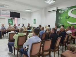 Predstavnici SDP-a na radnom sastanku sa aktivistima i građanima u Priboju