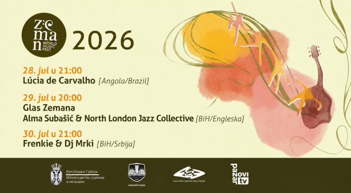 Bašta Kulturnog centra u Novom Pazaru, gde će se održati World Music Fest Zeman