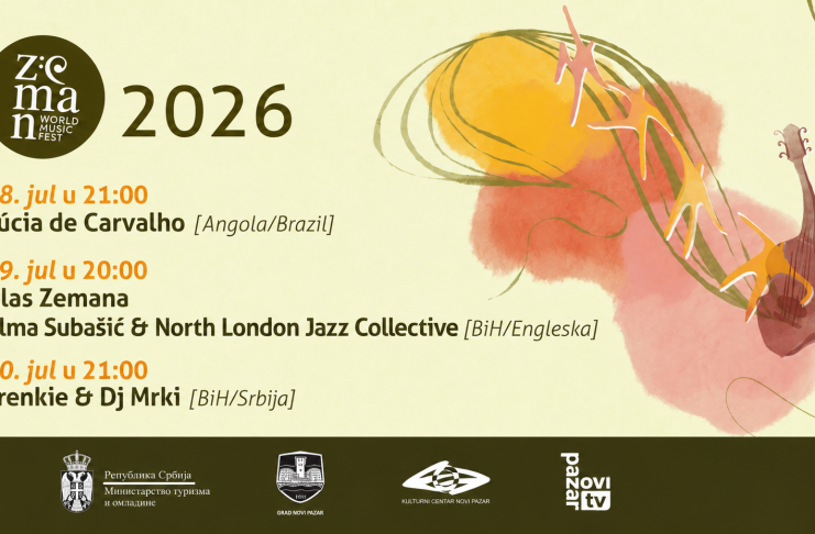 Bašta Kulturnog centra u Novom Pazaru, gde će se održati World Music Fest Zeman