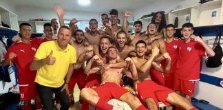 Bane silovito krenuo: Raščani srušili Polet 2:0 Fudbaleri Bana 1931 slave gol protiv Poleta u Raški