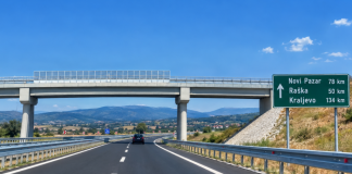 Brza saobraćajnica Kraljevo–Raška–Novi Pazar: plan i dužine Mapa trase buduće brze saobraćajnice Kraljevo–Raška–Novi Pazar