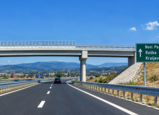 Brza saobraćajnica Kraljevo–Raška–Novi Pazar: plan i dužine Mapa trase buduće brze saobraćajnice Kraljevo–Raška–Novi Pazar