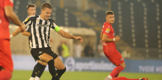 IMT savladao Partizan u Humskoj i ostao lider Superlige Fudbaleri IMT-a slave pobedu protiv Partizana u Humskoj