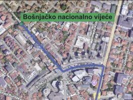 Učesnici defilea sportista na otvaranju Sandžačkih igara u Novom Pazaru