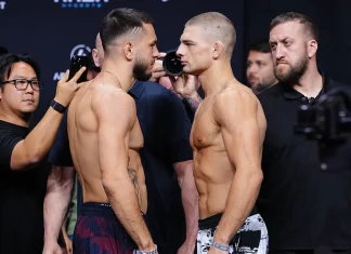 Janjičić poražen u prvoj rundi u Beogradu, meč prekinut zbog povrede Miloš Janjičić tokom UFC borbe u Beogradskoj areni