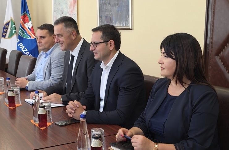 Kineski ambasador Li Ming u razgovoru s gradonačelnikom Novog Pazara