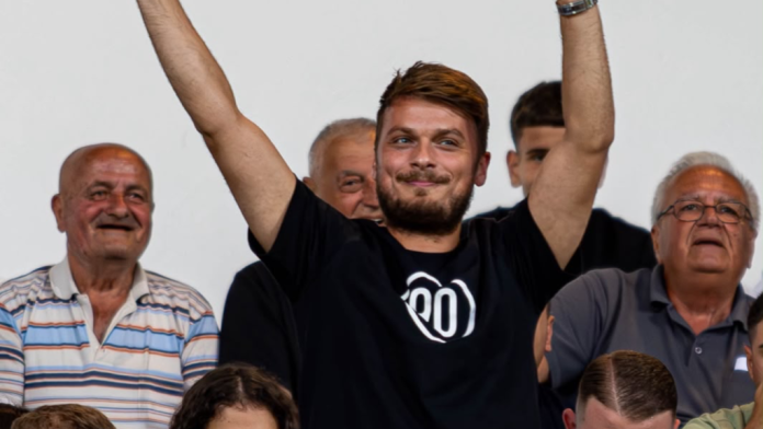 Adem Ljajić u dresu FK Sarajevo, scena iz fudbalske utakmice