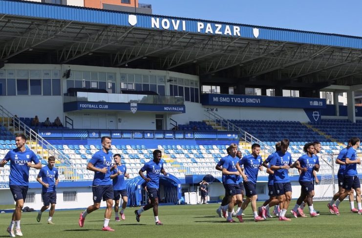 Trener Strahinja Pandurović najavio meč Novog Pazara protiv Crvene zvezde na „Rajko Mitiću“.