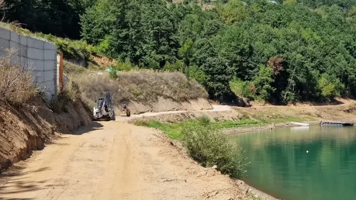 Uređenje ribolovačke staze uz obalu na Pazarskoj plaži u Novom Pazaru
