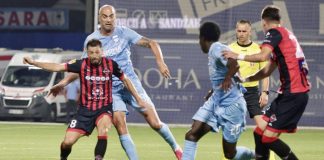 Novi Pazar i Mačva remizirali 1:1 na Gradskom stadionu Fudbaleri Novog Pazara i Mačve tokom utakmice na Gradskom stadionu