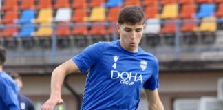 Novi Pazar neće prodati Hadžimujovića ispod 5 miliona evra Ahmed Hadžimujović u dresu Novog Pazara tokom utakmice