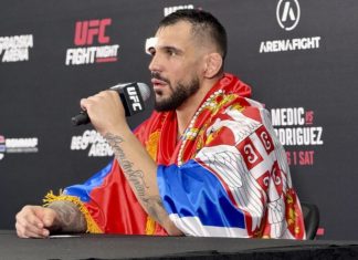 Rakić pobijedio Tiburu u Areni: povratak na pobjednički put Aleksandar Rakić tokom meča u Beogradskoj areni nakon pobede
