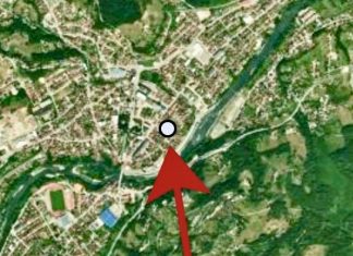 RSZ registrovao jutrošnji zemljotres u Novom Pazaru, pa ga povukao Zgrada i ulica u Novom Pazaru uz obavijest o zemljotresu na sajtu RSZ