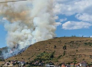 Stabilno u Novom Pazaru: pojačane kontrole zbog požara Ekipe i oprema za prevenciju požara na terenu u Novom Pazaru