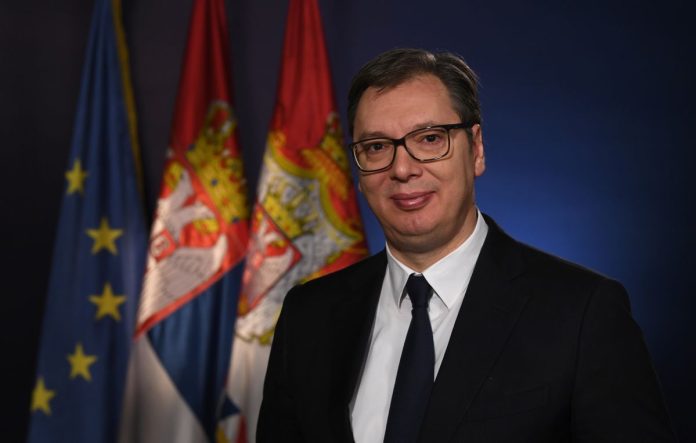 Aleksandar Vučić tokom ranije posete u Srbiji