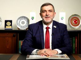 Fuad Baćićanin tokom obraćanja povodom Dana Bošnjaka