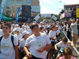Biciklistička vožnja tokom obilježavanja Dana evropske mobilnosti u Novom Pazaru