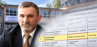 Direktor osnovne škole u poslaničkoj listi: satirični osvrt na Seada Redžovića Ilustracija školskog rukovodstva i dokumenta s unosom zanimanja u poslaničkoj listi