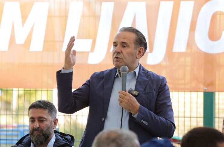 Kampanja liste Rasim Ljajić – Ljudski u Novom Pazaru
