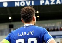 Ljajić pred Železničar: U Pazaru očekujemo pune tribine i pobedu Adem Ljajić na stadionu tokom najave utakmice Novog Pazara