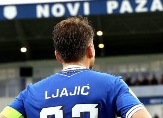 Ljajić pred Železničar: U Pazaru očekujemo pune tribine i pobedu Adem Ljajić na stadionu tokom najave utakmice Novog Pazara