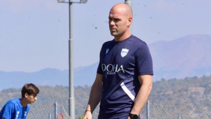 Fudbaleri Novog Pazara tokom meča protiv Zemuna koji je završen 2:2