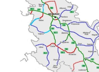 Raspisan poziv za strateškog partnera za motoput Kraljevo–Novi Pazar Ilustracija trase motoputa Kraljevo–Novi Pazar sa vezom Raška–Jarinje