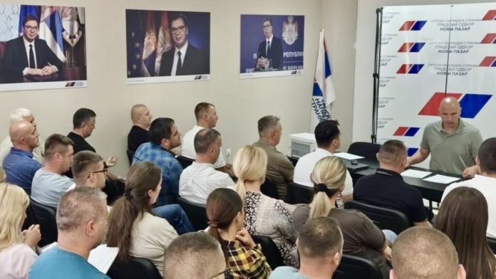 Radni sastanak Gradskog odbora SNS u Novom Pazaru