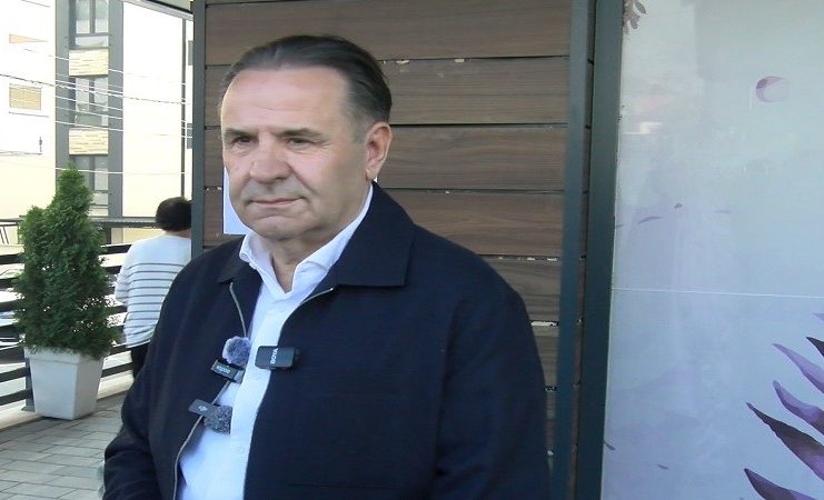 Rasim Ljajić tokom obraćanja javnosti u Novom Pazaru