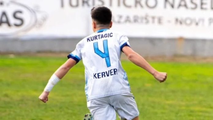 Mehmed Kurtagić tokom treninga u akademiji Coerver / Al Ahli u Novom Pazaru