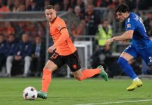 Srbija poražena od Holandije: Orlovi opet bez bodova Fudbalska utakmica Srbije i Holandije na stadionu Filips